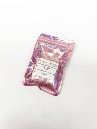 3XL Coffin Soft Gel Tips Refill Bags