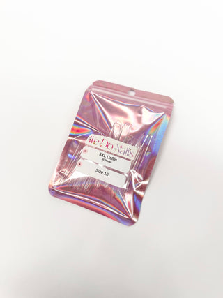 3XL Coffin Soft Gel Tips Refill Bags