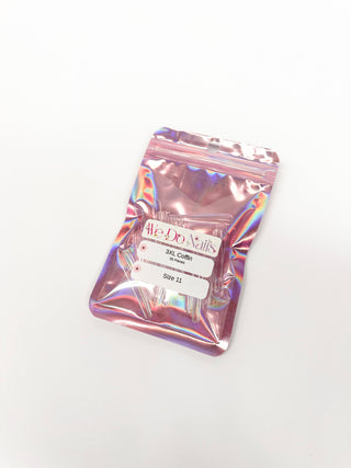 3XL Coffin Soft Gel Tips Refill Bags