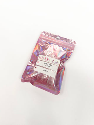 3XL Coffin Soft Gel Tips Refill Bags