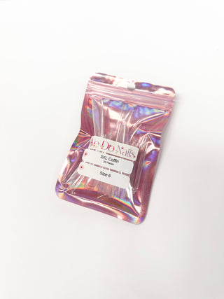 3XL Coffin Soft Gel Tips Refill Bags