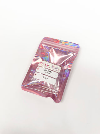 3XL Coffin Soft Gel Tips Refill Bags