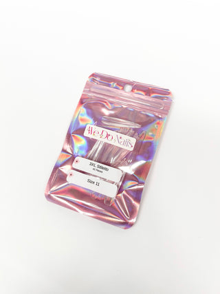 3XL Stiletto Soft Gel Tips Refill Bags