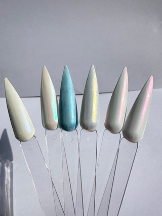 Mixed Colour Chrome Powder Trays