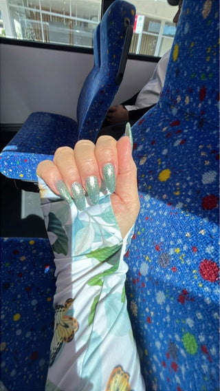 Mint Green Shimmer