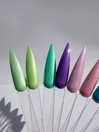 Mixed Colour Chrome Powder Tray