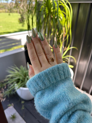 Mint Green Shimmer