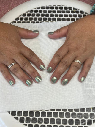 Mint Green Shimmer