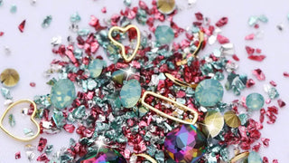Beautiful Mixed Charms & Rhinestones