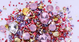 Beautiful Mixed Charms & Rhinestones