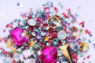 Beautiful Mixed Charms & Rhinestones