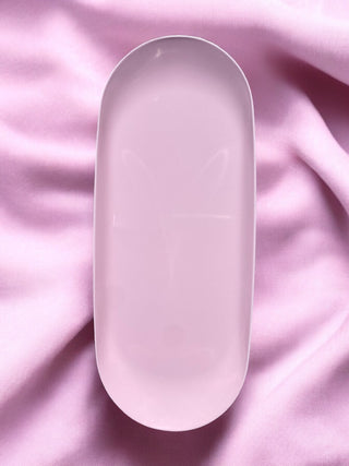 Pink Oval Dish