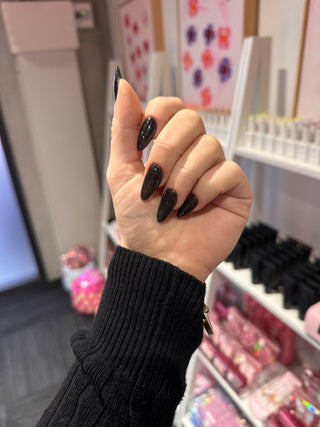 Black Glitter