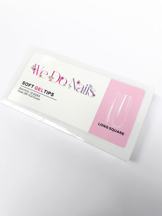 Long Square Soft Gel Tips