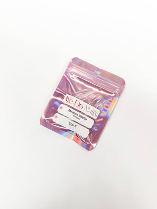 M Stiletto Soft Gel Tips Refill Bags