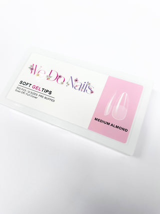 Medium Almond Soft Gel Tips