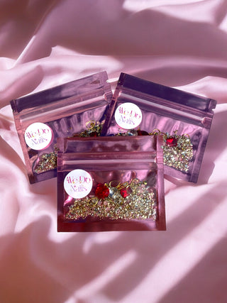 Beautiful Mixed Charms & Rhinestones