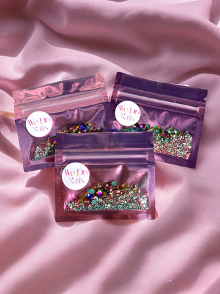 Beautiful Mixed Charms & Rhinestones