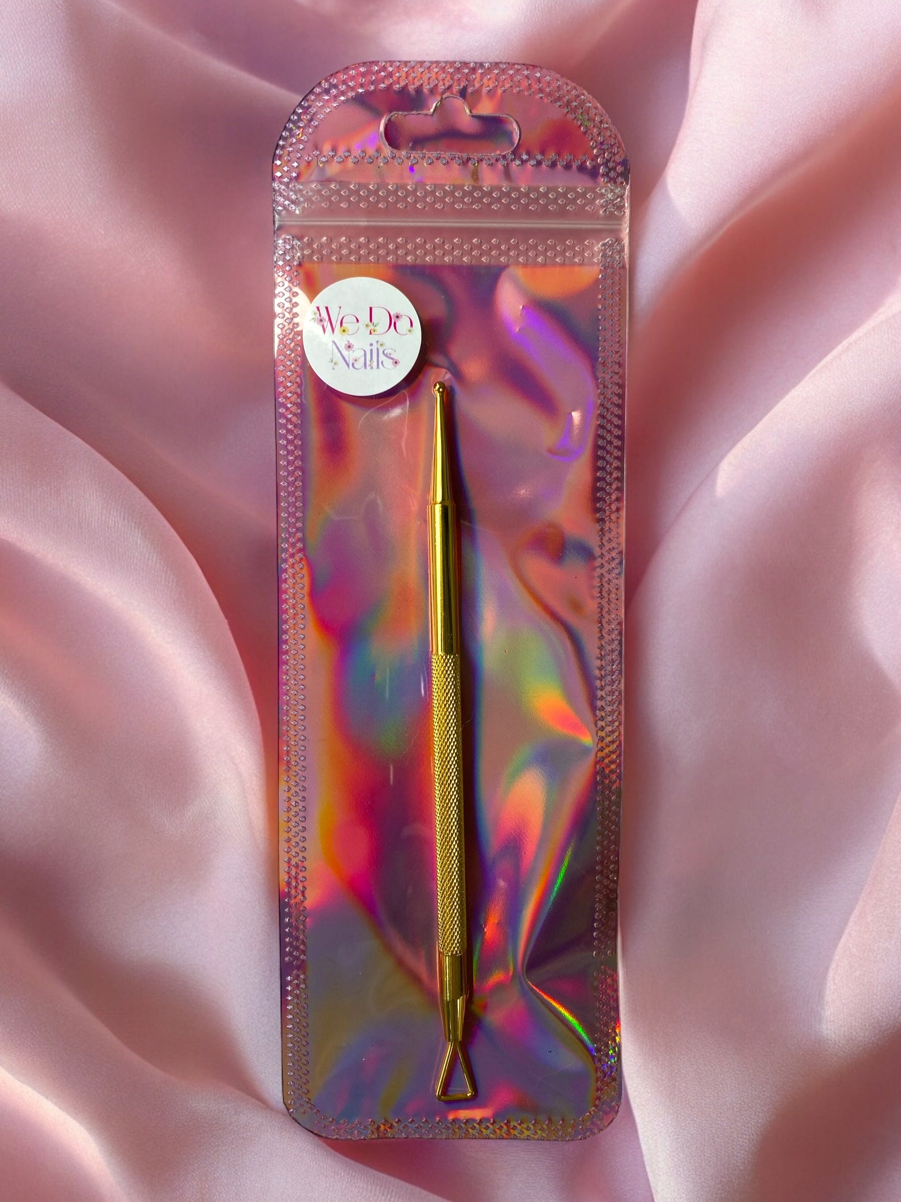 Gold Nail Removal Tool with Small Dotting Tool