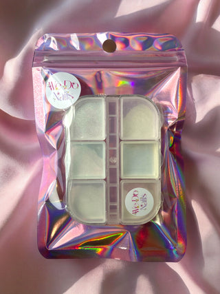 Mixed Colour Chrome Powder Trays