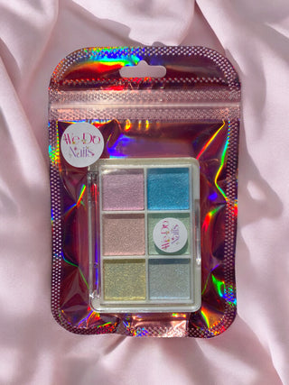 Mixed Colour Chrome Powder Trays