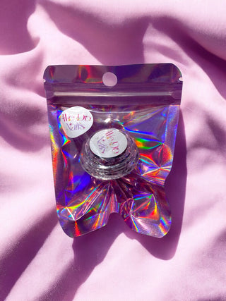 Mixed Colour Heart Sequins