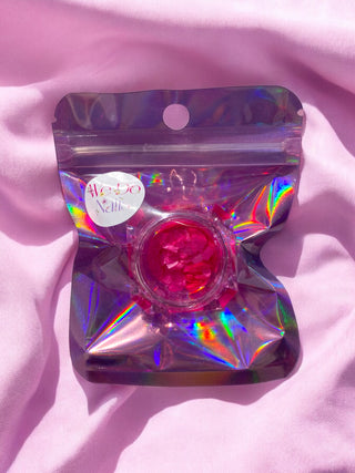 Blue & Pink Heart Sequins