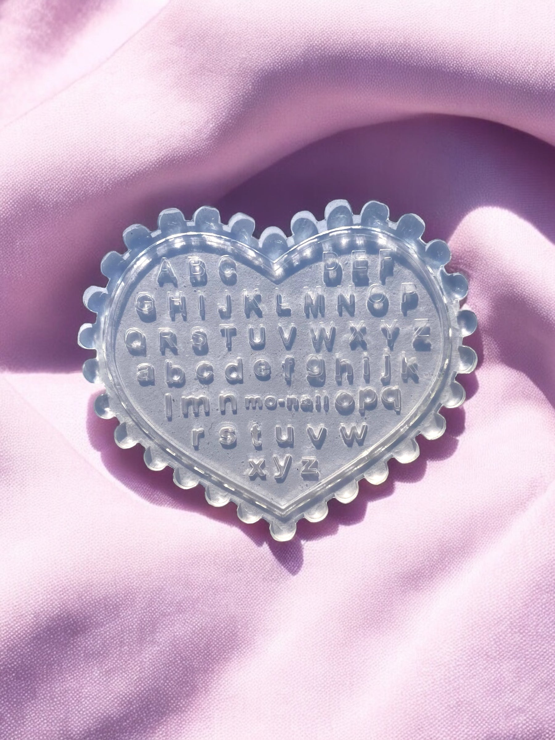 Alphabet Silicone Mould