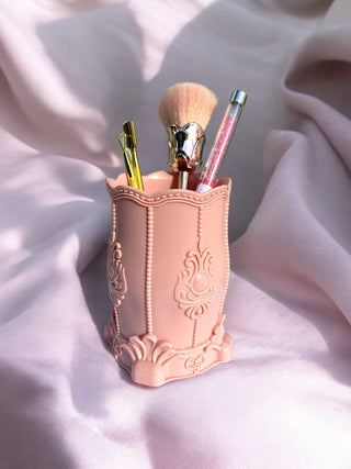 Pink Brush & Tool Holder