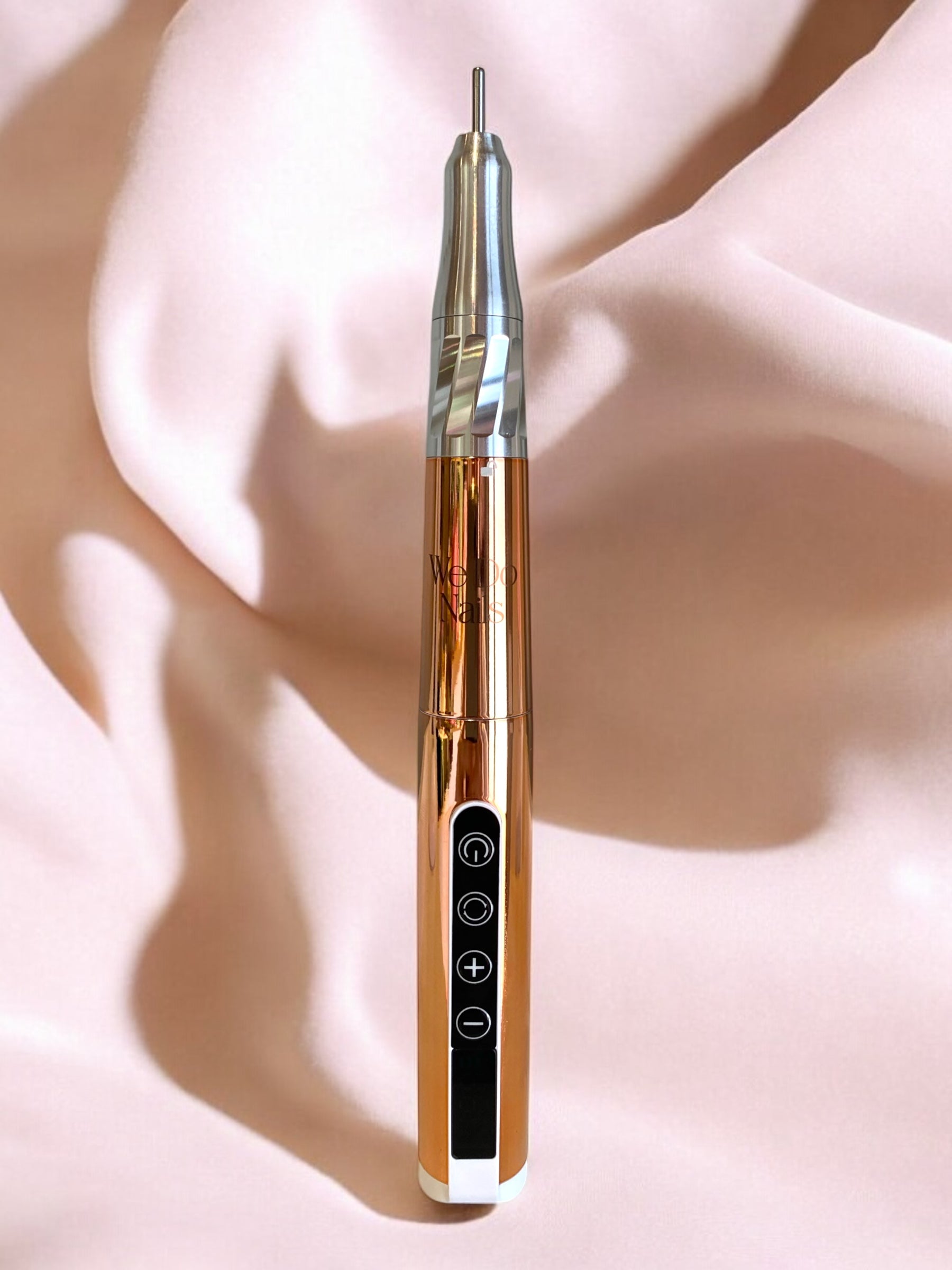 Portable E-File Pen Nail Drill - Metallic Rose Gold