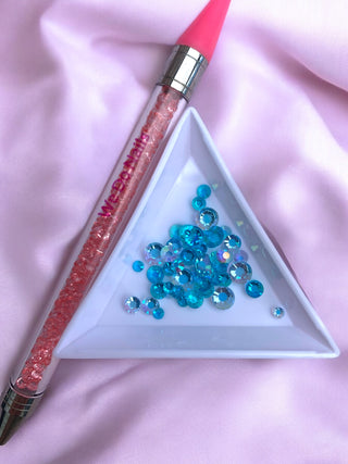 Triangular Tray - Rhinestone Organiser