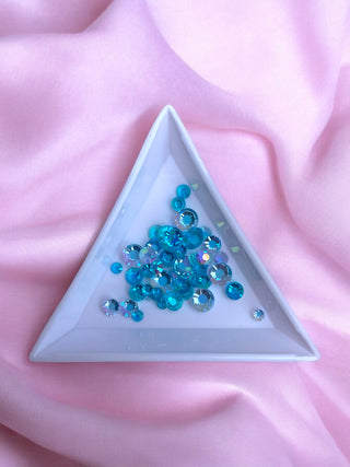 Triangular Tray - Rhinestone Organiser