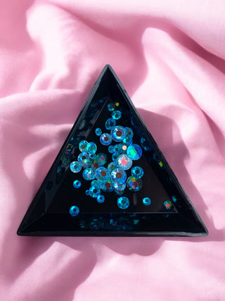 Triangular Tray - Rhinestone Organiser