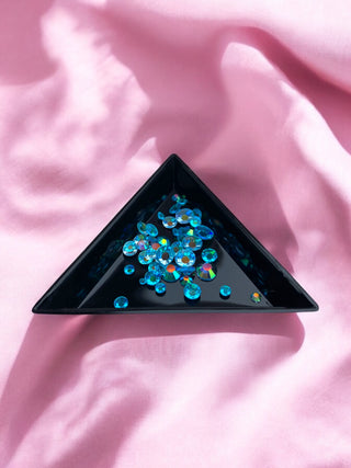 Triangular Tray - Rhinestone Organiser