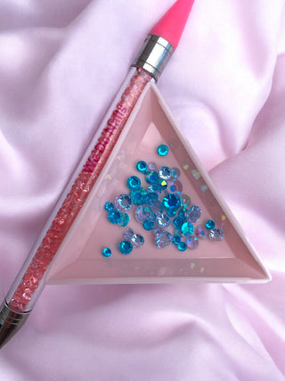 Triangular Tray - Rhinestone Organiser