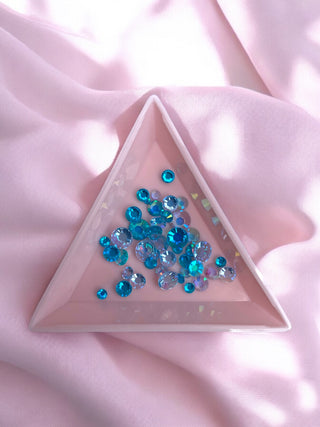 Triangular Tray - Rhinestone Organiser