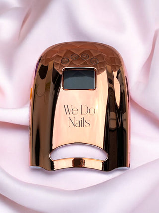 Metallic Rose Gold Nail Lamp 128W LED/UV Cordless & Rechargeable