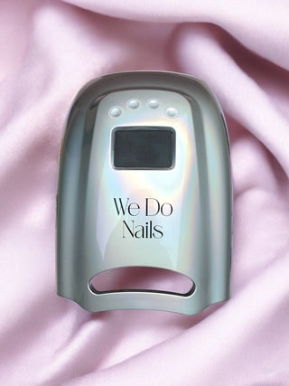 Silver Holo Nail Lamp 128W LED/UV Cordless & Rechargeable