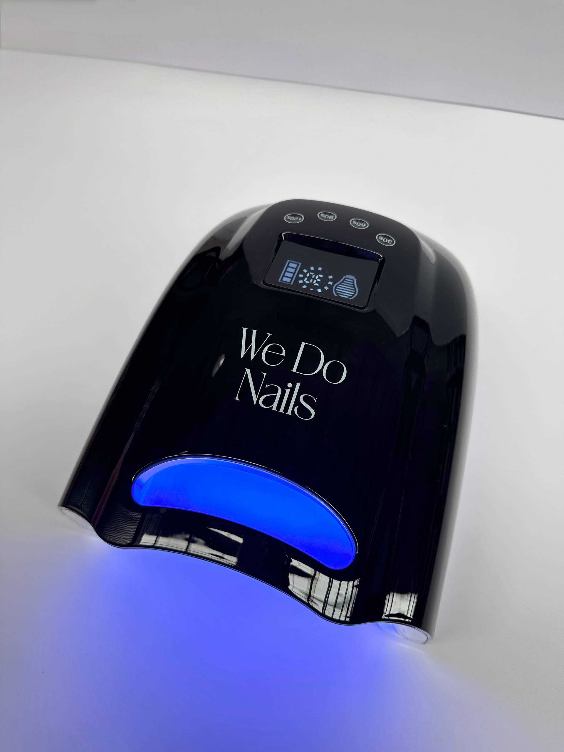 Black Nail Lamp 128W LED/UV Cordless & Rechargeable