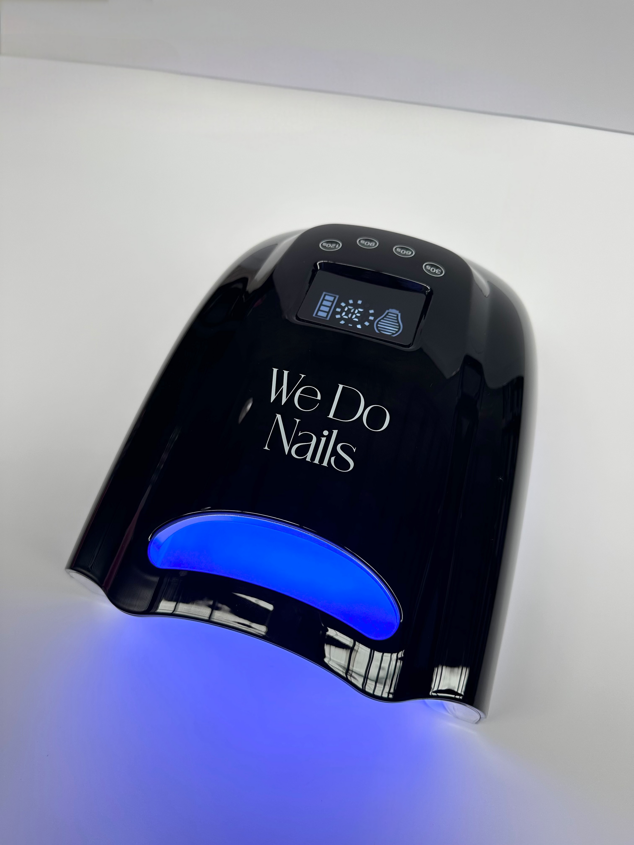 Black Nail Lamp 128W LED/UV Cordless & Rechargeable