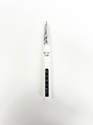 White Portable E-File Pen Nail Drill