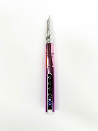 Purple Pink Gradient Portable E-File Pen Nail Drill