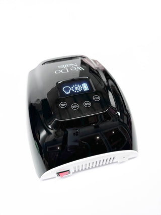 Black Nail Lamp 128W LED/UV Cordless & Rechargeable