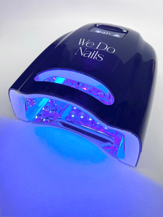 Black Nail Lamp 128W LED/UV Cordless & Rechargeable