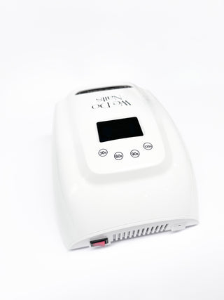 White Nail Lamp 128W LED/UV Cordless & Rechargeable
