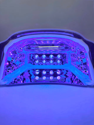 White Nail Lamp 128W LED/UV Cordless & Rechargeable