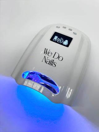 White Nail Lamp 128W LED/UV Cordless & Rechargeable