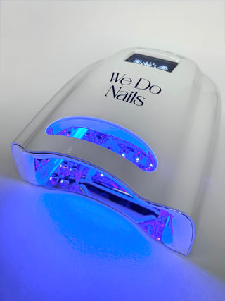 White Nail Lamp 128W LED/UV Cordless & Rechargeable