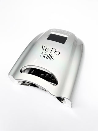 Silver Holo Nail Lamp 128W LED/UV Cordless & Rechargeable
