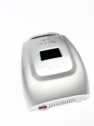 Silver Holo Nail Lamp 128W LED/UV Cordless & Rechargeable